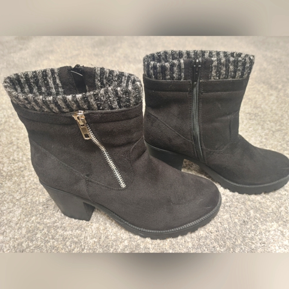 Ankle Booties Black 10
